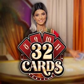 Try 32 Cards slot by Ezugi on megabingo.net – logo image