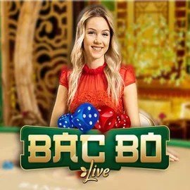 Live Casino logo of Bac Bo from Evolution at Mega Bingo