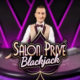 Official Live Casino logo: Blackjack Salon Privé by Ezugi at Mega Bingo