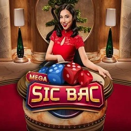 Official Live Casino logo: Mega Sic Bac by Pragmatic Play at Mega Bingo