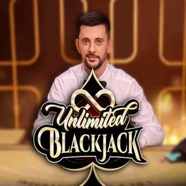 Unlimited Blackjack game by Ezugi – logo hosted on Mega Bingo
